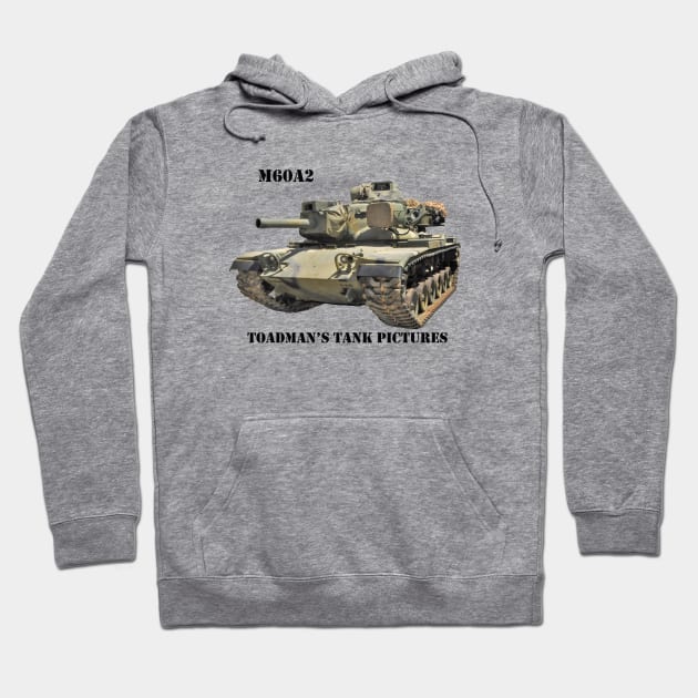 M60A2_blk_txt Hoodie by Toadman's Tank Pictures Shop